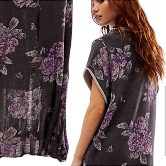 Free People Purple Floral Maxi Dress - Picture 4 of 5